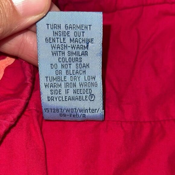 Pumpkin Patch Dark Pink Skirt w/ Orange & Black Embroidery - Kids Size 8 - Picture 8 of 8